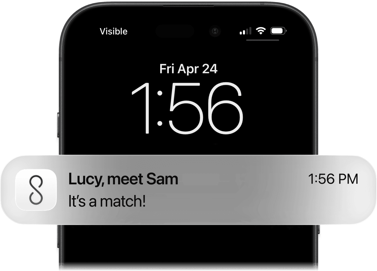 A notification that a thoughtful introduction is ready